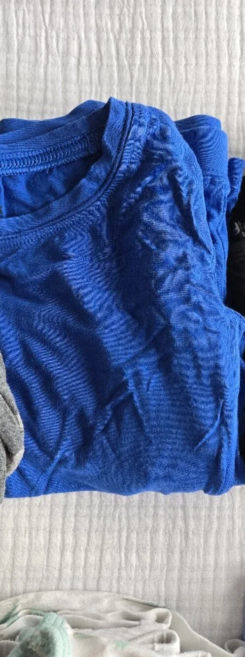 Little Sleepies Long Sleeve Pajama Set in Electric Blue — 3T | EUC
